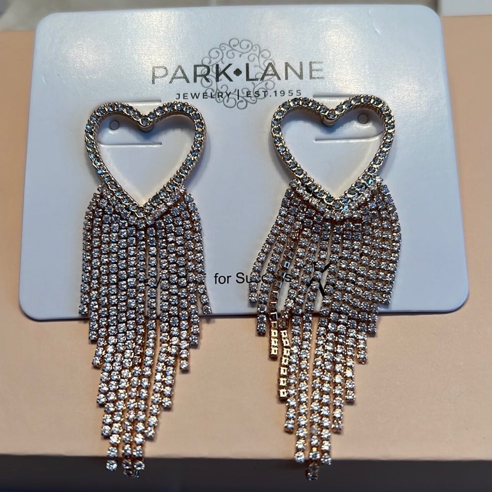 Park Lane heart earrings